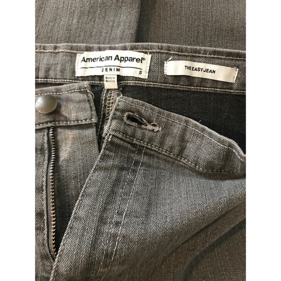 American Apparel Gray Skinny Stretch High Rise The Easy Jean Size S - Picture 5 of 7